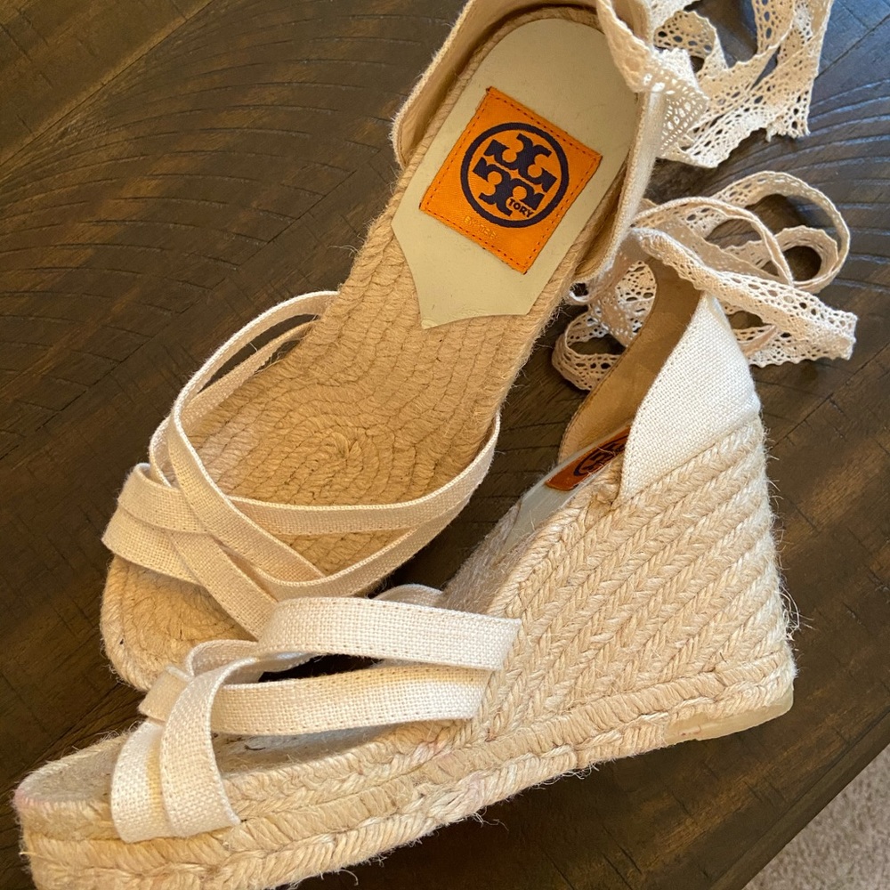 Tory Burch wedges